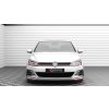Maxton Design spoiler pod přední nárazník pro Volkswagen Golf GTI Mk7 Facelift, černý lesklý plast ABS