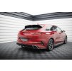 Maxton Design středový spoiler pod zadní nárazník s žebrováním pro Kia Proceed Mk1 GT, černý lesklý plast ABS