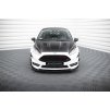 Maxton Design spoiler pod přední nárazník ver.4 pro Ford Fiesta ST Mk7 Facelift, černý lesklý plast ABS