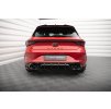 Maxton Design vložka zadního nárazníku pro Cupra Leon Mk1, černý lesklý plast ABS, Hatchback, pouze na verzi VZ 300HP