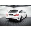 Maxton Design prodloužení spoileru pro Mercedes CLA C 117 Facelift 45 AMG, C 117 Facelift/AMG-Line, černý lesklý plast ABS, Shooting Brake