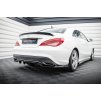 Maxton Design prodloužení spoileru 3d pro Mercedes CLA C 117 Facelift/Standard, černý lesklý plast ABS