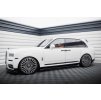 Maxton Design difuzory pod boční prahy pro Rolls Royce Cullinan, černý lesklý plast ABS