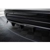 Maxton Design středový spoiler pod zadní nárazník s žebrováním pro Rolls Royce Cullinan, černý lesklý plast ABS