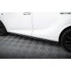 Maxton Design difuzory pod boční prahy pro Lexus RX Mk5, černý lesklý plast ABS, F-Sport