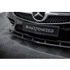 Maxton Design spoiler pod přední nárazník ver.2 pro Mercedes třída S W222/Coupe (C217)/AMG-Line Facelift, černý lesklý plast ABS