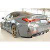 Rieger spoiler pod zadní nárazník na levé straně pro BMW i4 G26 G4C gran coupe (5-dvéř.) r.v. 11/21-, plast ABS lakovaný do černé lesklé barvy