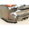 Rieger spoiler pod zadní nárazník na levé straně pro BMW řada 4 G83 M4 kabriolet r.v. 06/21-, plast ABS lakovaný do černé lesklé barvy