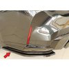 Rieger spoiler pod zadní nárazník na levé straně pro BMW řada 4 G83 M4 kabriolet r.v. 06/21-, plast ABS lakovaný do černé lesklé barvy