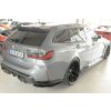 Rieger spoiler pod zadní nárazník na pravé straně pro BMW řada 3 G81 M3 touring r.v. 07/22-, plast ABS lakovaný do černé lesklé barvy