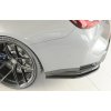 Rieger spoiler pod zadní nárazník na levé straně pro BMW řada 3 G81 M3 touring r.v. 07/22-, plast ABS lakovaný do černé lesklé barvy