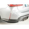 Rieger spoiler pod zadní nárazník na levé straně pro BMW Řada 3 G80 M3 CS G34MKS sedan r.v. 01/23-, plast ABS lakovaný do černé lesklé barvy