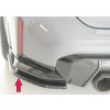 Rieger spoiler pod zadní nárazník na levé straně pro BMW Řada 3 G80 M3 CS G34MKS sedan r.v. 01/23-, plast ABS lakovaný do černé lesklé barvy