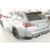 Rieger spoiler pod zadní nárazník na levé straně pro BMW Řada 3 G80 M3 CS G34MKS sedan r.v. 01/23-, plast ABS bez povrchové úpravy