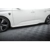 Maxton Design difuzory pod boční prahy pro Peugeot 308 GT Mk3, černý lesklý plast ABS, SW