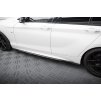 Maxton Design difuzory pod boční prahy ver.5 pro BMW řada 1 F20- F21 Facelift, černý lesklý plast ABS, MPack/M140i