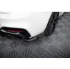 Maxton Design difuzory pod zadní nárazník s křidélky ver. 5 pro BMW řada 1 F20- F21 Facelift, černý lesklý plast ABS, M-Pack/M140i