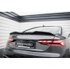 Maxton Design prodloužení spoileru 3d pro Audi A5 F5 FL, černý lesklý plast ABS, S-Line Coupe