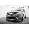 Maxton Design spoiler pod přední nárazník pro Renault Espace Mk5 Facelift, černý lesklý plast ABS