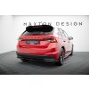 Maxton Design prodloužení spoileru pro Škoda Fabia Mk4, černý lesklý plast ABS