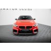 Maxton Design spoiler pod přední nárazník pro BMW M2 G87, černý lesklý plast ABS, M-Performance