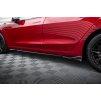 Maxton Design difuzory pod boční prahy pro Tesla Model 3 Mk1 Project Highland Facelift, černý lesklý plast ABS