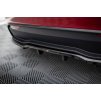Maxton Design spoiler pod zadní nárazník s žebrováním v.1 pro Tesla Model 3 Mk1 Project Highland Facelift, černý lesklý plast ABS