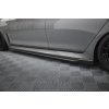 Maxton Design difuzory pod boční prahy pro BMW řada 7 G11 Facelift M-Pack, materiál pravý karbon