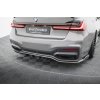 Maxton Design spoiler pod zadní nárazník pro BMW řada 7 G11 Facelift M-Pack, materiál pravý karbon