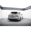 Maxton Design vložka zadního nárazníku ver.2 pro Audi A6 C7 FL Facelift, černý lesklý plast ABS, S-line Sedan/Avant, Sedan, Avant