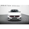Maxton Design spoiler pod přední nárazník ver.2 pro Volkswagen Jetta Mk7 GLI, černý lesklý plast ABS