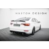 Maxton Design prodloužení spoileru 3d pro Volkswagen Jetta Mk7 GLI, černý lesklý plast ABS