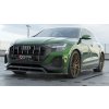 Maxton Design spoiler pod přední nárazník pro Audi Q8 Mk 1 FL, černý lesklý plast ABS