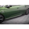 Maxton Design difuzory pod boční prahy pro Peugeot 308 GT Mk3, černý lesklý plast ABS, Hatchback