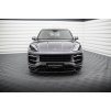 Maxton Design spoiler pod přední nárazník pro Porsche Cayenne Mk3 Facelift, černý lesklý plast ABS, Turbo E-Hybrid, Sport Design SUV / Coupe - S/ E-Hybrid/ S E-Hybrid
