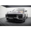 Maxton Design spoiler pod přední nárazník pro Porsche Cayenne Mk3 Facelift, černý lesklý plast ABS, Turbo E-Hybrid, Sport Design SUV / Coupe - S/ E-Hybrid/ S E-Hybrid