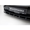 Maxton Design spoiler pod přední nárazník pro Volvo EX30 Mk1, černý lesklý plast ABS
