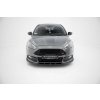 Maxton Design spoiler pod přední nárazník ver.6 pro Ford Focus ST Mk3 Facelift, černý lesklý plast ABS