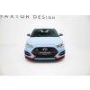 Maxton Design "Street Pro" spoiler pod přední nárazník pro Hyundai Veloster N Mk2, plast ABS bez povrchové úpravy