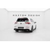 Maxton Design "Street Pro" difuzor zadního nárazníku v.5 pro Volkswagen Golf GTI Mk8, Mk8 Facelift, plast ABS bez povrchové úpravy