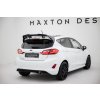 Maxton Design prodloužení spoileru pro Ford Fiesta Mk8, Mk8 Facelift, černý lesklý plast ABS, pouze pro vozy s Maxton spoilerem FO-FI-8-FH1FP