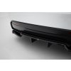 Maxton Design spoiler pod zadní nárazník s žebrováním v.2 pro Tesla Model 3 Mk1 Project Highland Facelift, černý lesklý plast ABS, Performance