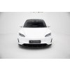 Maxton Design spoiler pod přední nárazník ver.2 pro Tesla Model 3 Mk1 Project Highland Facelift, černý lesklý plast ABS, Performance