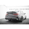 Maxton Design vložka zadního nárazníku pro BMW řada 3 G20 M340i, G21 M340i, černý lesklý plast ABS, Sedan / Touring