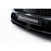 Maxton Design spoiler pod přední nárazník ver.3 pro BMW řada 1 F70, černý lesklý plast ABS, M135i / M-Pack