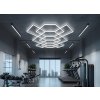 Kompletní LED svítidlo, rozměr: 236,5 x 489,9 cm, teplota světla: bílá 6500 K