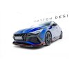 Maxton Design spoiler pod přední nárazník ver.2 pro Hyundai Elantra N Mk7, černý lesklý plast ABS