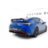 Maxton Design prodloužení spoileru pro Hyundai Elantra N Mk7, černý lesklý plast ABS
