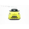 Maxton Design spoiler pod přední nárazník pro Abarth 500E, černý lesklý plast ABS