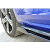 Maxton Design difuzory pod boční prahy pro Volkswagen Golf R Mk7 Facelift, černý lesklý plast ABS